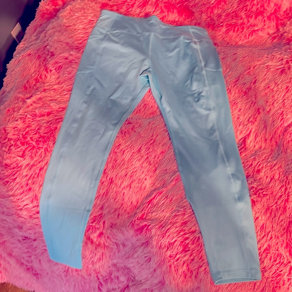 Avia athletic leggings blue